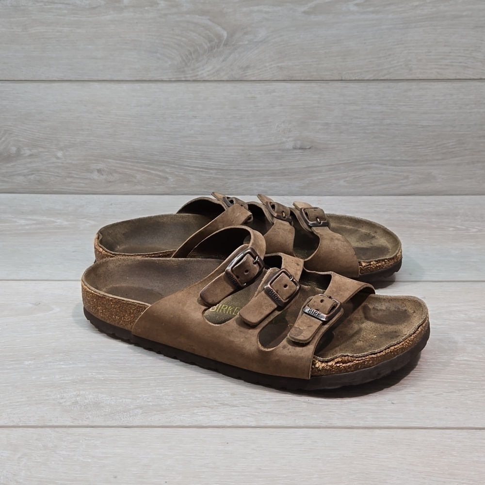 Birkenstock Women Florida Sandals Flat shoes sz 39/8 Narrow